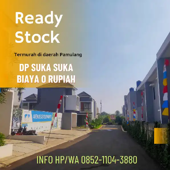 Siap Huni dan Harga 800 Jutaan di Pamulang