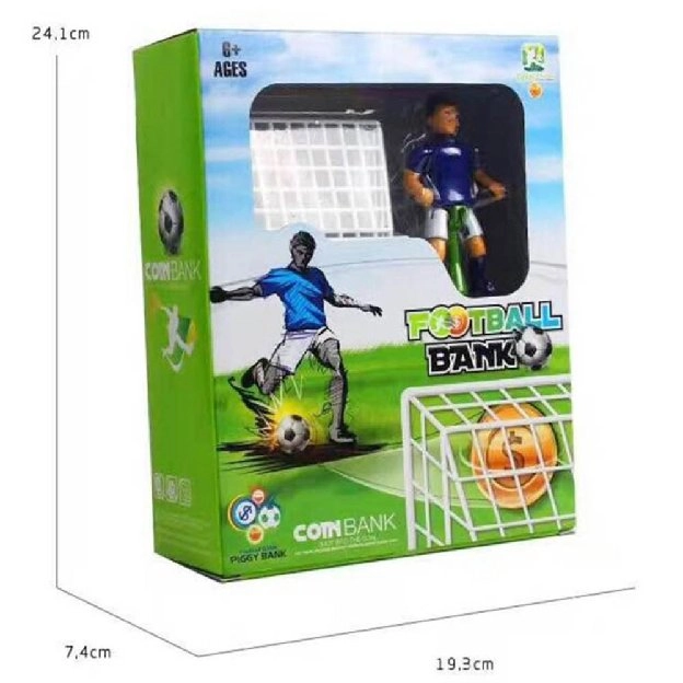 MAINAN EDUKASI Goal Kicking Coin Bank Money Box - Celengan Koin Sepak Bola