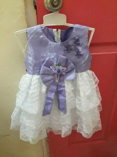 Dress anak umur 3 thn,bary,bagus,mewah