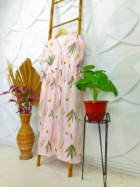 DASTER kimono long motif