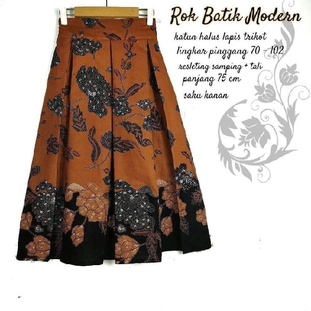 BEST SELLER?Ready Rok batik 7/8 premium lapis trikot?CantikKerenKeceAll size Pinggang belakang full 