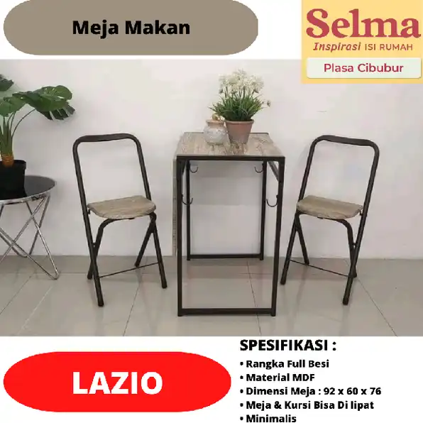 Meja Makan Set LAZIO