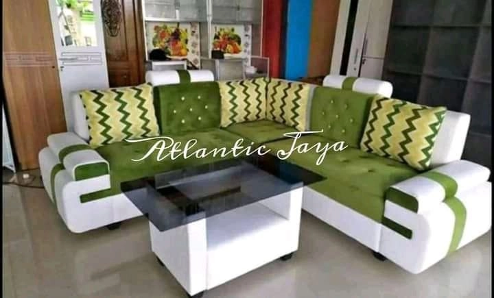 sofa L sudut 