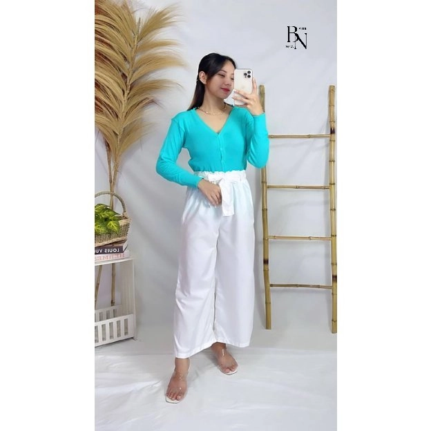 Celana Kullot Linen Celana Wanita