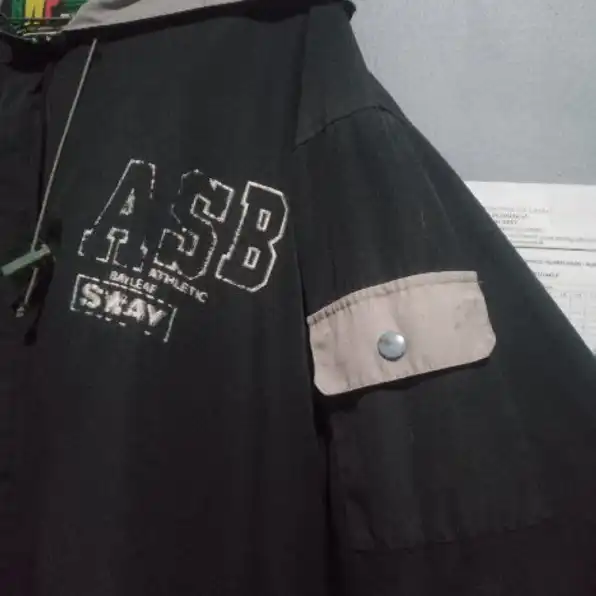 JAKET CROP ASB BLACK ORI