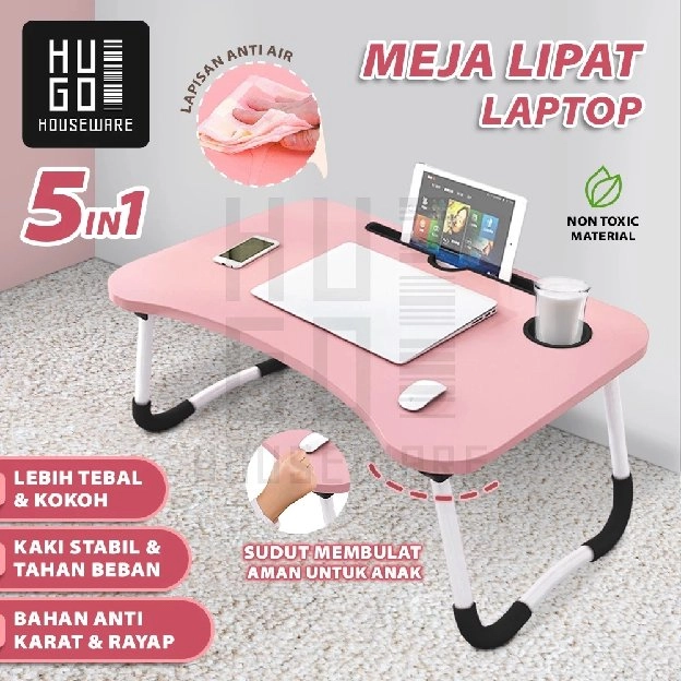 Meja Lipat Portable / Meja Laptop / Meja Belajar 