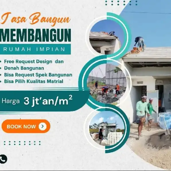 Jasa Bangun Rumah & Renovasi Skema Kredit Hrg Mulai 3jt an Konsultasikan Dngan Team Kita 