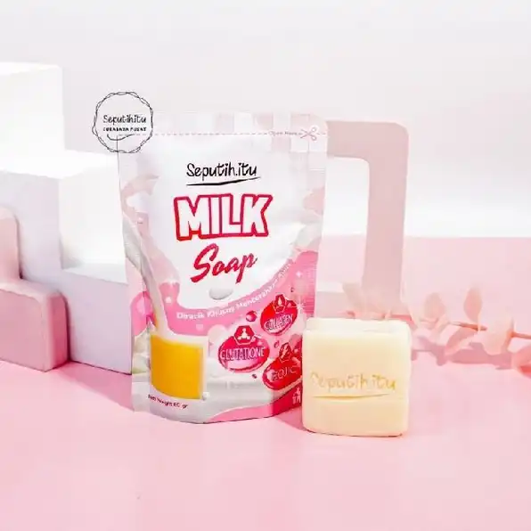 SEPUTIH ITU MILK SOAP SABUN PENCERAH BADAN BPOM