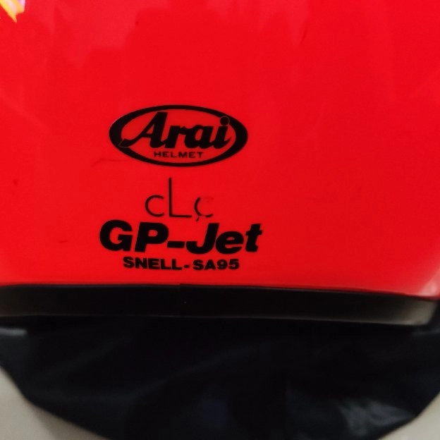 Helm merk Arai clc GP-Jet Snell-SA95