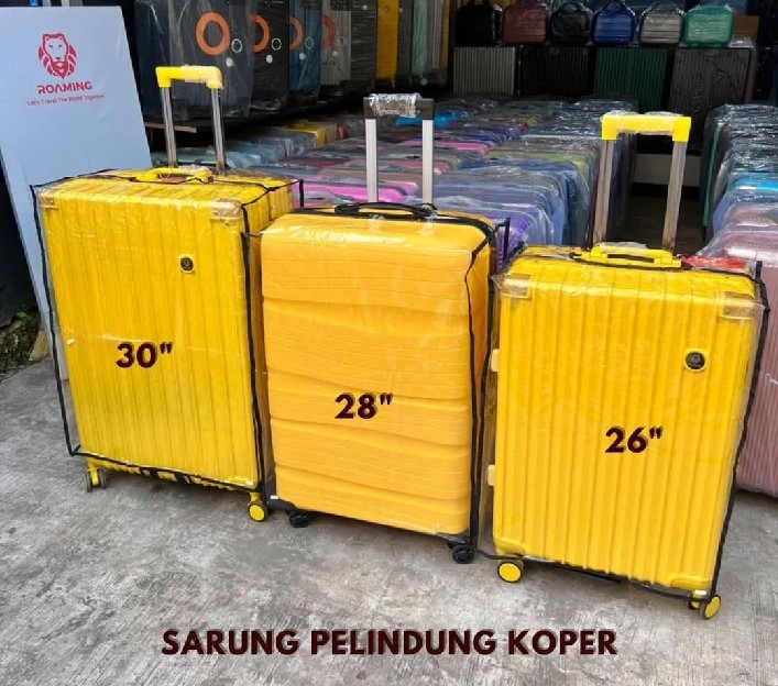 Ready!!Sarung koper / Cover Pelindung Koper