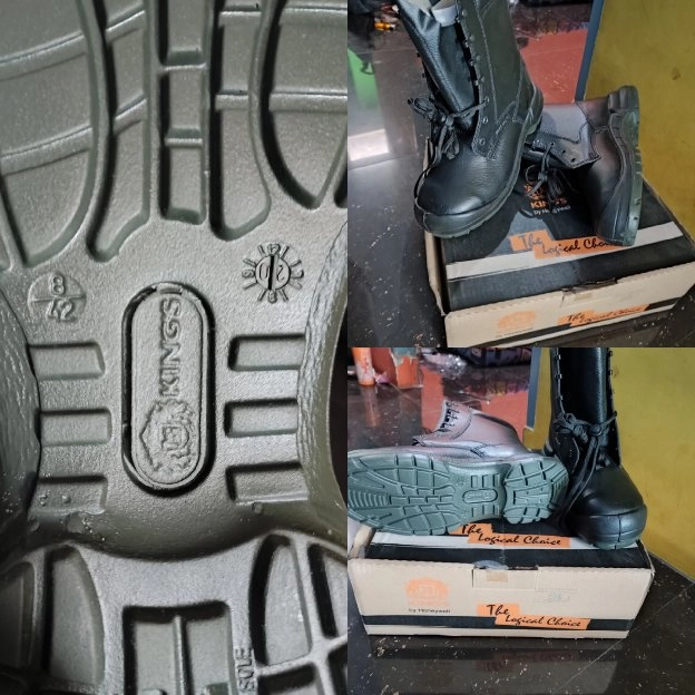 DIJUAL SEPATU SAFETY BOOTS PRIA KINGS