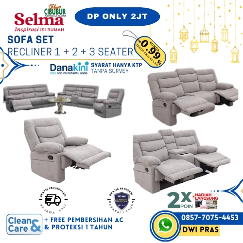 SOFA SET RECLINER 