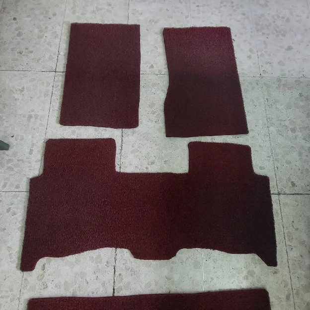 Karpet Mie Mobil Fortuner VNT Merah Maroon 