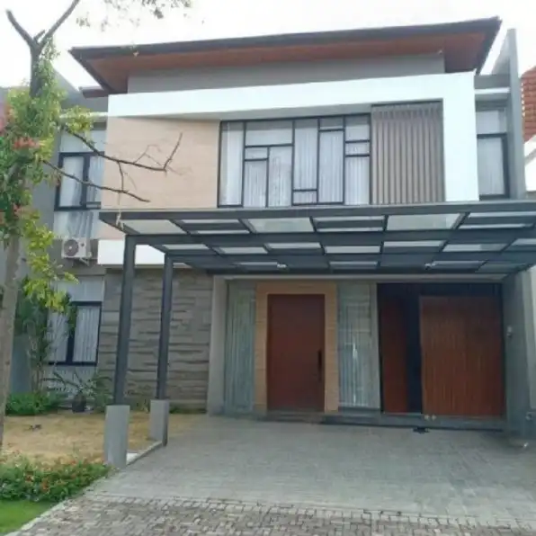 Rumah Modern Tropis Nyaman Cluster Premium KBP Bandung Barat