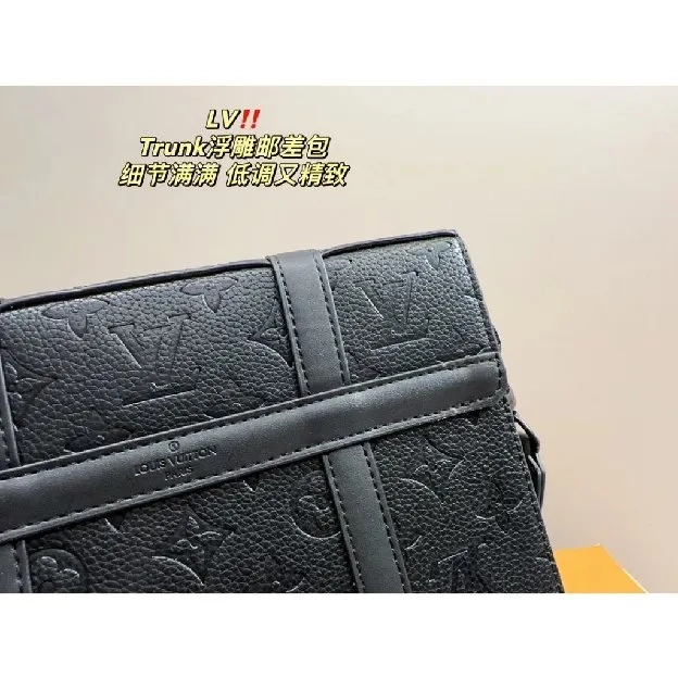 Tas louis vuitton lv trunk crossbody bag