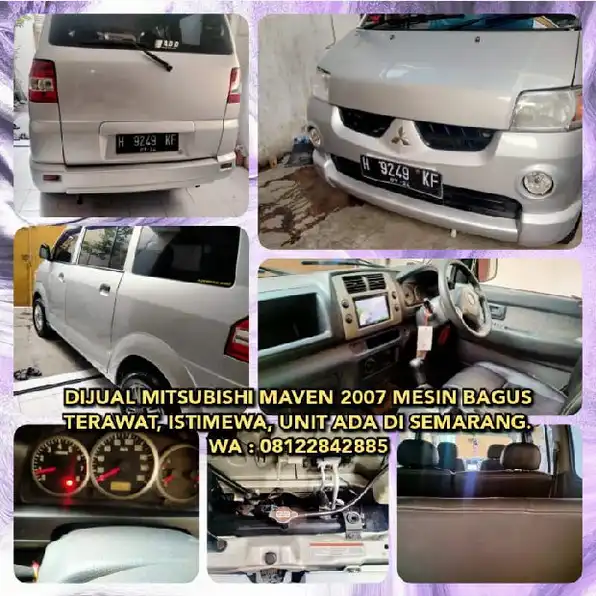 DIJUAL MITSUBISHI MAVEN 2007 MESIN BAGUS TERAWAT, ISTIMEWA, UNIT ADA DI SEMARANG.WA : 08122842885