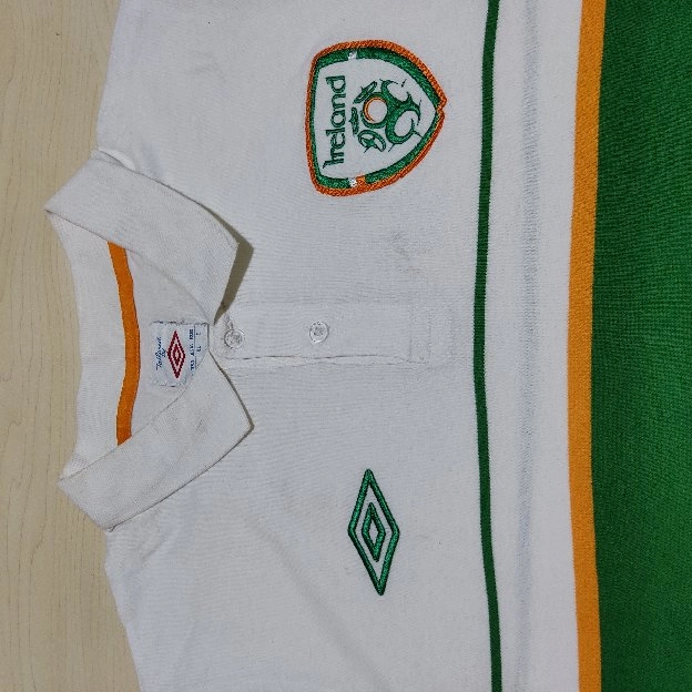 Kaos polo shirt Ireland Umbro vintage original second