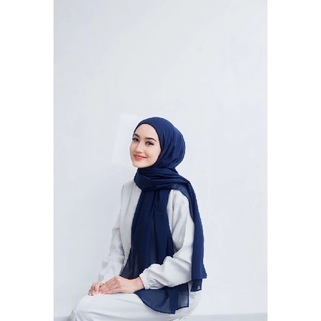 HIJAB JILBAB KERUDUNG PASHMINA INNER OVAL INSTAN