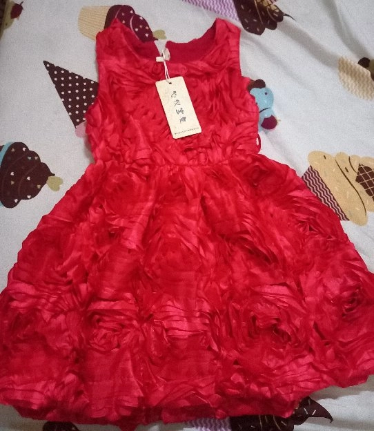 Dress anak umur 3 -4 tahun 