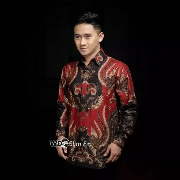 Kemeja Batik Pria Dewasa Big Size Jumbo Lengan Panjang M-10xl