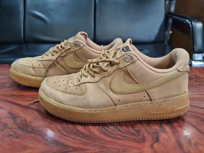 Nike AF 1/ Air force 1 Low Flax Light Brown wheat SizeSize 44