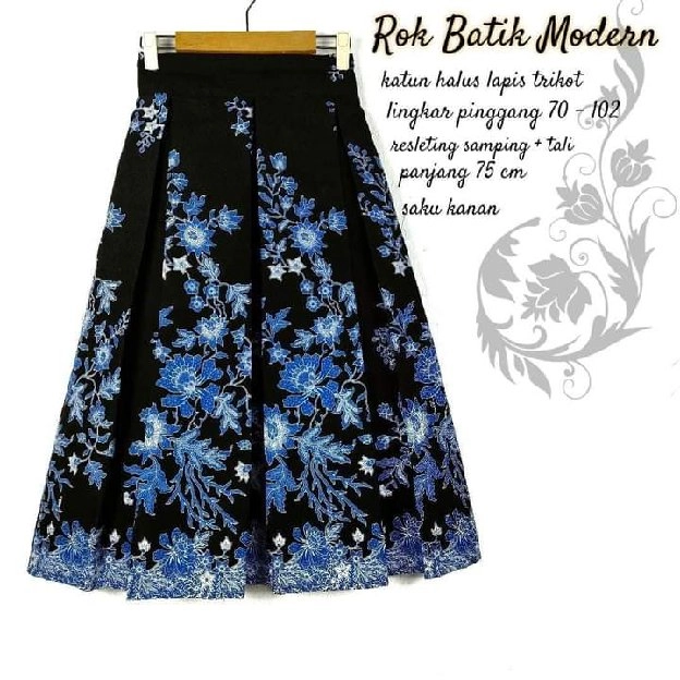 BEST SELLER?Ready Rok batik 7/8 premium lapis trikot?CantikKerenKeceAll size Pinggang belakang full 