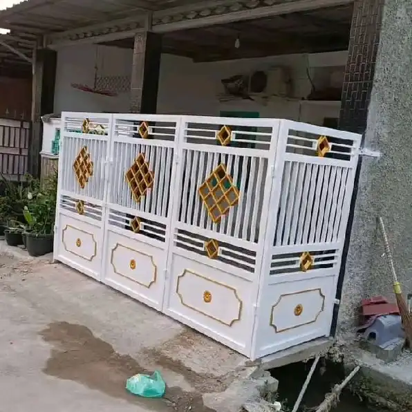 pagar minimalis dan kanopi rumah