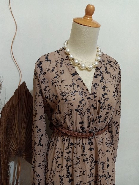 Dress Brown Cantik