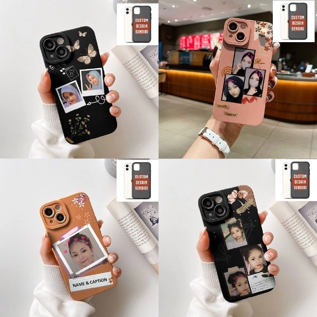 Softcase procamera custom bingkai foto for all tipe