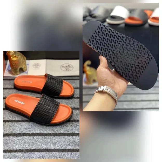 Sandal selop slide slippers pria hermes