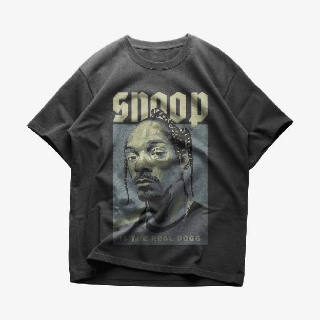 Kaos Vintage Rap SNOOP DOGG IS THE REAL DOGG 