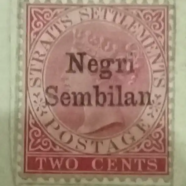 prangko negri sembilan two cents