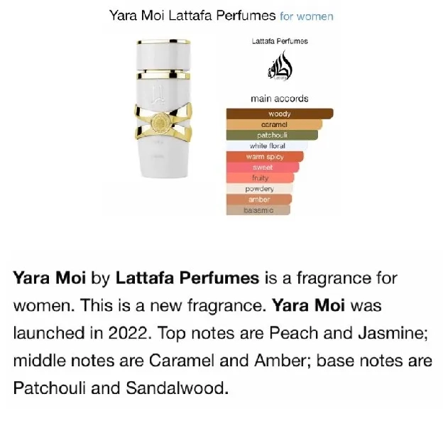 Parfume YARA, YARA MOI, YARA TOUS , ASAD EDP 100ML | LATTAFA