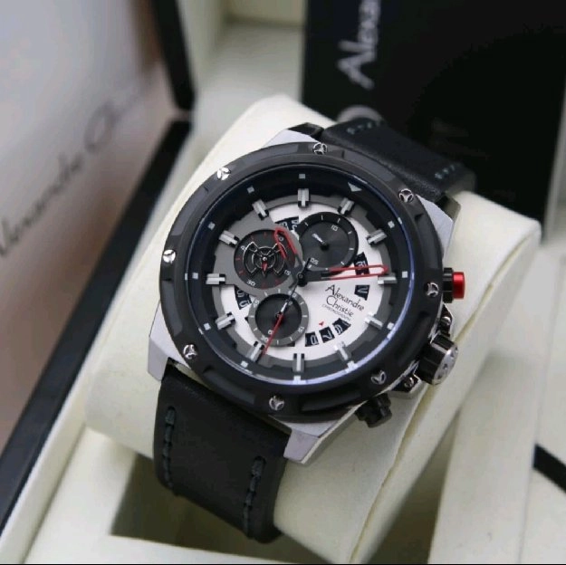 Ready BJM! Jam tangan Alexandre Christie Pria AC 6506 MC gratis ongkir