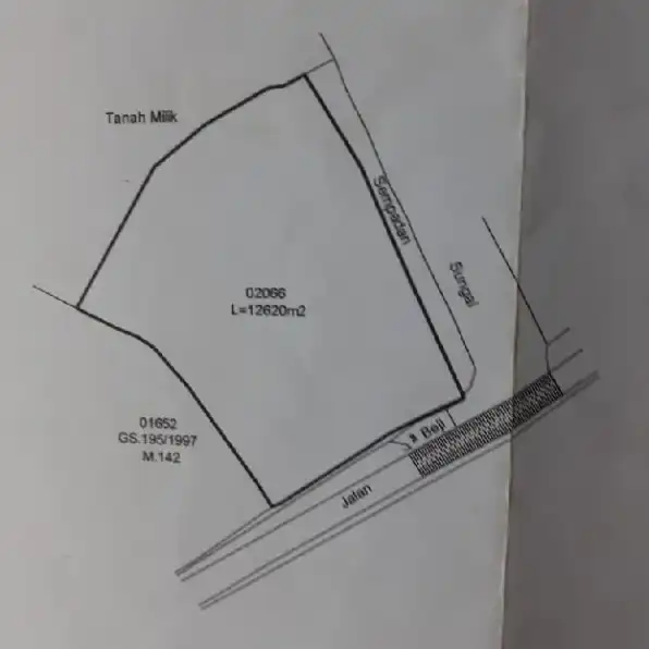 Dijual 1,262 Ha. Jl. Bypass Bagus Mantra Sebelah Taman SAFARI Cucukan Keramas Gianyar