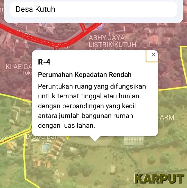 Dijual 11 are, Jl. Teba Kauh Dharmawangsa Melasti Kutuh Kuta Selatan