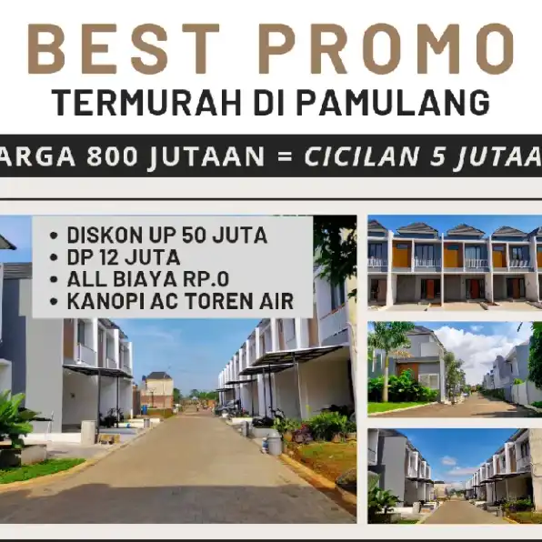 promo rumah murah di pamulang