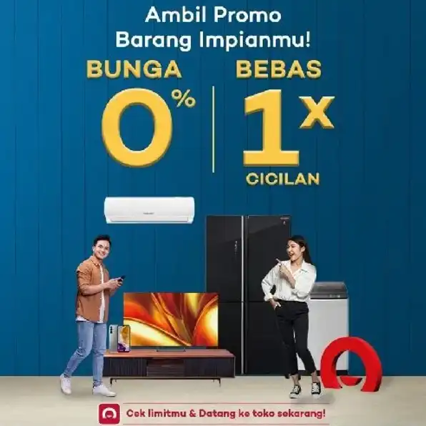 Segampang itu🫰 ambil cicilan Samsung S24 FE di Home Credit, Promo bunga 0% Free cicilan 2x