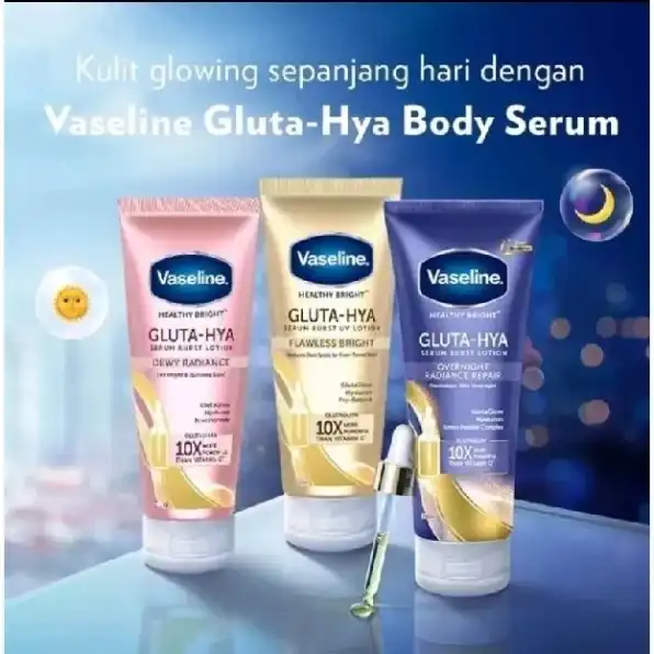 Vaseline Gluta Hya Serum Burst Lotion