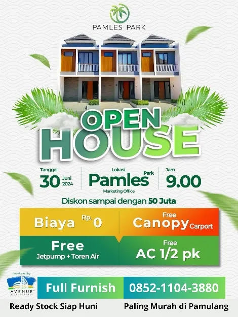 Promo rumah murah di pamulang