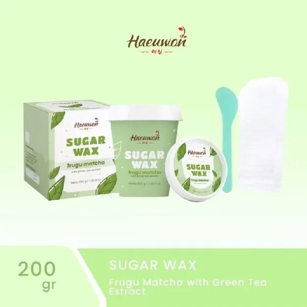 Haeuwon Korean Sugar Waxing Kit (BPOM) Pencabut Bulu Ketiak Kaki Tangan Miss V