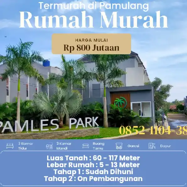 Rumah murah siap huni 