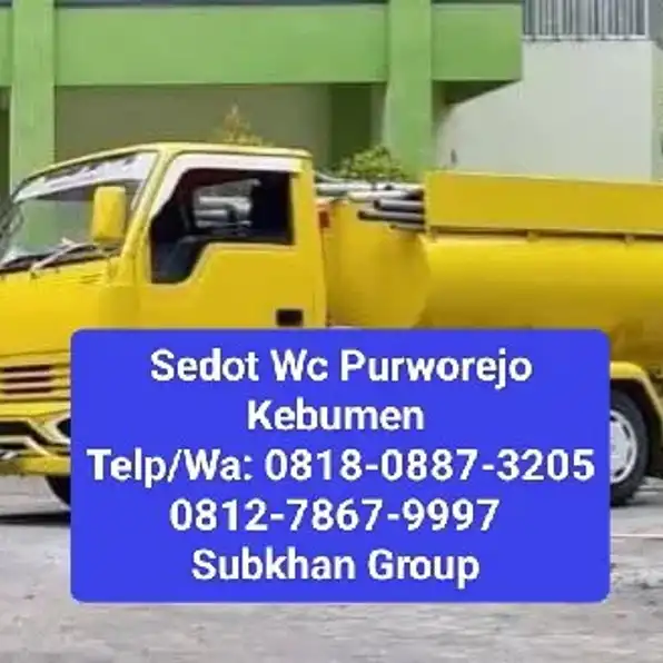 0818-0877-3205 Jasa Sedot Wc Banyu Urip Purworejo