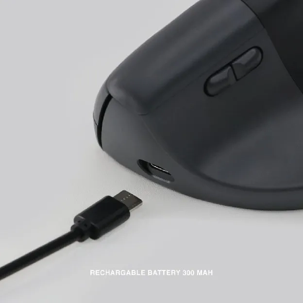 Vertical Mouse Wireless Dual Mode Connection Clif