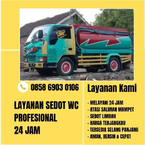 Jasa sedot Wc Gubuk 0858-6903-0106 Makmur Jaya