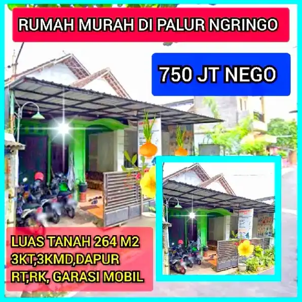 RUMAH STRATEGIS DAN SIAP HUNI DI PALUR NGRINGO JATEN KARANGANYAR 