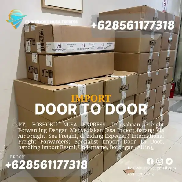 JASA IMPORT DOOR TO DOOR BORONGAN BELANDA TERMURAH