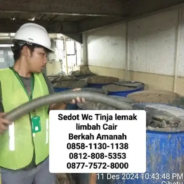 Jasa Sedot Wc Tangerang 0877-7572-8000 Berkah Amanah