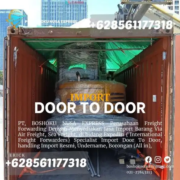 JASA IMPORT ALAT BERAT TERMURAH DI JAKARTA