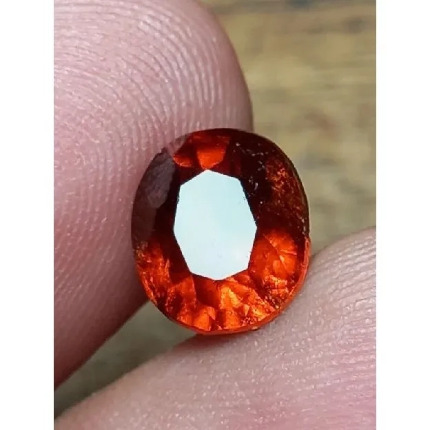 natural hesonite garnet srilanka 3.40ct